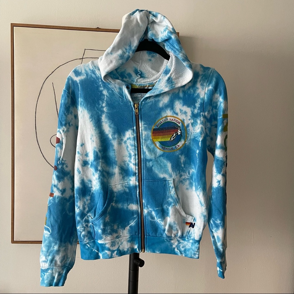 Aviator Nation zip up hoodie